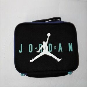 Jordan Air Launch Green With Purple Accent Lunch Tote Useable Collectable